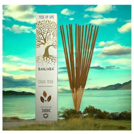 Kadzidło z drzewa Ceiba BANJARA Drzewo Życia Botaniczne - 15gr. pudełko kadzideł Masala