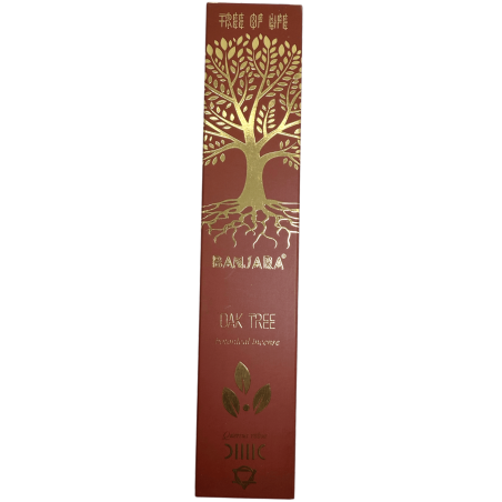 Oak Tree Incense Oak Tree BANJARA Tree of Life Botanical - 15gr. box of Masala Incense
