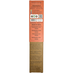 Natural Incense of Palo Santo and Yagra NAMASTE INDIA Earth Inspired - 25gr Box of Organic Incense