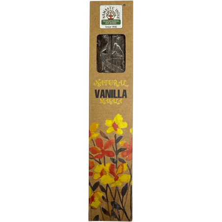 Natural Incense Vanilla Namaste India Natural Masala - 1 pack of organic incense 30gr.