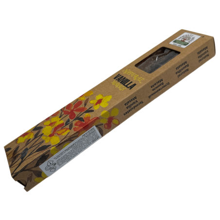 Naturlig rökelse Vanilla Namaste India Natural Masala - 1 förpackning ekologisk rökelse 30gr.
