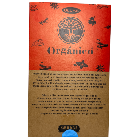Boîte d’encens bio Palo Santo ULLAS - 12 boîtes de 25gr.