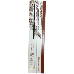 Blissful Botanics TULASI Artisan Natural Cinnamon البخور العضوي - القرفة الحارة - 8 أعواد بخور عضوية