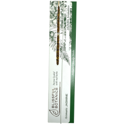 Encens Bio Blissful Botanics TULASI Jasmin Artisanal Naturel - Jasmin Aromatique - 8 bâtonnets d’encens bio