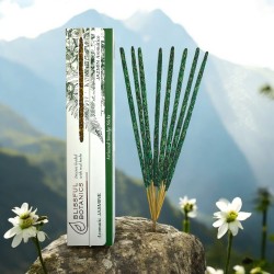 Organic Incense Blissful Botanics TULASI Natural Artisan Jasmine - Aromatic Jasmine - 8 organic incense sticks