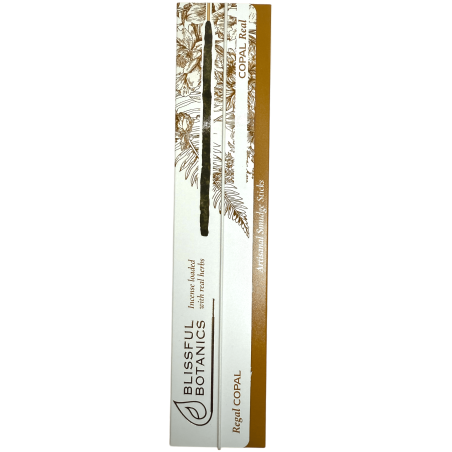 Incienso Orgánico Copal Blissful Botanics TULASI Artesano Natural - Copal Real - 8 barritas incienso orgánicas