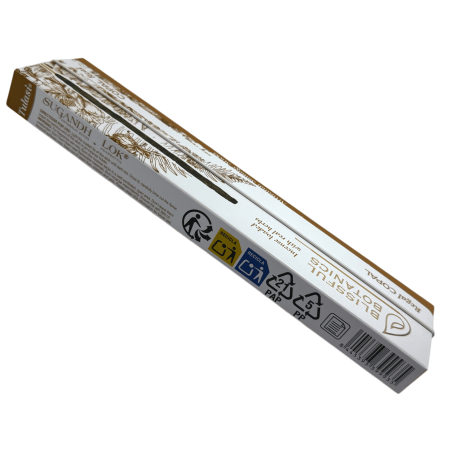 Encens Bio Copal Blissful Botanics TULASI Artisan Naturel - Vrai Copal - 8 barres d’encens bio