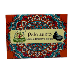 Palo Santo NAMASTE INDIA Reflux Cones - 10 blackflow wierookkegels
