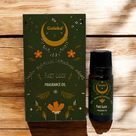 Aceite Fragancia Suerte Rápida GOLOKA Spiritual Infusions Fast Luck 10ml.
