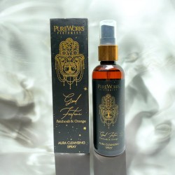 Esoteric Air Freshener Spray, Good Fortune, PureWorks, Good Fortune Patchouli och Orange Aura Cleansing Spray, 100ml.
