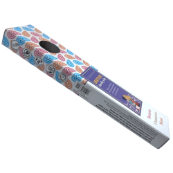 Gratitudine Incenso Biologico Blissful Blends Vijayshree Benzoino, Cannella e Muschio - Scatola da 25gr.