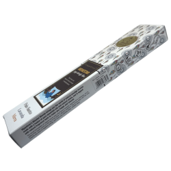 Incienso orgánico Bienestar Blissful Blends Vijayshree Palo Santo, Lavanda y Mirra - Cajita de 25gr.