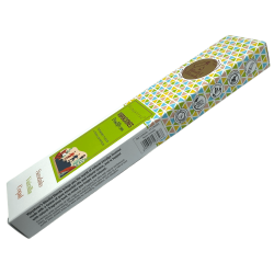 Organic Incense Positive Vibrations Blissful Blends Vijayshree Sandalwood, Vanilla and Copal - 25gr Box.
