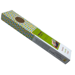Bio Weihrauch Positive Vibrations Blissful Mischungen Vijayshree Sandelholz, Vanille und Copal - 25gr Box.