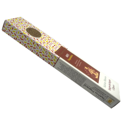 Incenso Anti-Depressão Orgânico Vijayshree White Sage, Sangue de Dragão e Cravo da Blissful Blends - Caixa de 25gr.