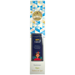 Biologische Anti Stress Wierook Blissful Blends Vijayshree Wierook, Opium en Agar Hout - 25gr doos.