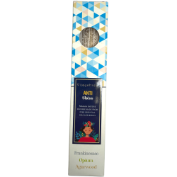 Encens Anti Stress Bio Blissful Blends Encens Vijayshree, Opium et Bois d’Agar - Boîte de 25gr.