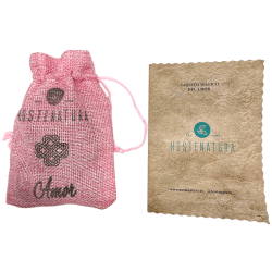 Magic Love Bag HOSTENATURA - Amuleto Natural para Atrair, Preservar e Realçar o Amor - Inclui Ritual