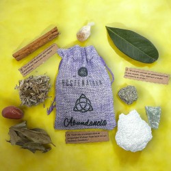 Magic Bag Abundance und zieht Geld an HOSTENATURA - Natürliches Amulett, um Überfluss anzuziehen und Geld anzuziehen - inklusive