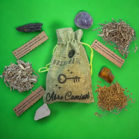 Magic Bag Opens Paths HOSTENATURA - Natural Amulet to open paths and unlock situations - Includes Ritual