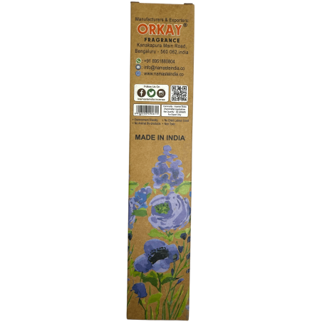 Encens Naturel Musc Blanc Namaste Inde Masala Naturel - 1 paquet d’encens bio 30gr.
