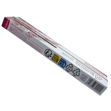 Bio Weihrauch Blissful Botanics Rose TULASI Natural Artisan - Lovely Rose - 8 Bio Räucherstäbchen