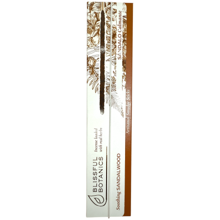 Incenso Biologico Sandalo Beato Botanico TULASI Naturale Artigianale - Sandalo Lenitivo - 8 bastoncini di incenso biologico