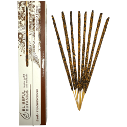 Inciens Orgànic Frankincense Blissful Botanics TULASI Artesà Natural - Incienso Terroso - 8 barretes inciens orgàniques