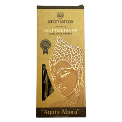Mini Encens Tibétain Black Diamond Aromanza Argentina - 8 bâtonnets d’encens durée 40min - Ici et maintenant