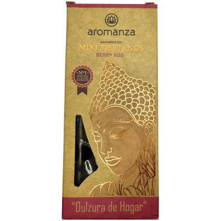 Mini Encens Tibétain Berry Kiss Aromanza Argentina - 8 bâtonnets d’encens durée 40min - Douceur de la Maison