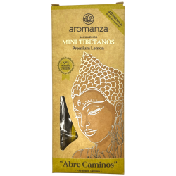 Mini Encens Tibétain Citron Aromanza Argentine - 8 bâtonnets d’encens durée 40min - Open Paths