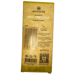 Mini Encens Tibétain Citron Aromanza Argentine - 8 bâtonnets d’encens durée 40min - Open Paths