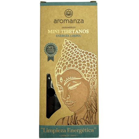 Mini Tibetan Incense Clean Energy Aromanza Argentina - 8 incense sticks 40min duration - Energy Cleansing