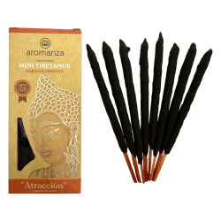 Incienso Mini Tibetanos Naranja Pimienta Aromanza Argentina - 8 sahumeris 40min - Atracció