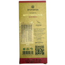 Mini Incenso Tibetano Rosa Reale Aromanza Argentina - 8 bastoncini di incenso durata 40min - Amore