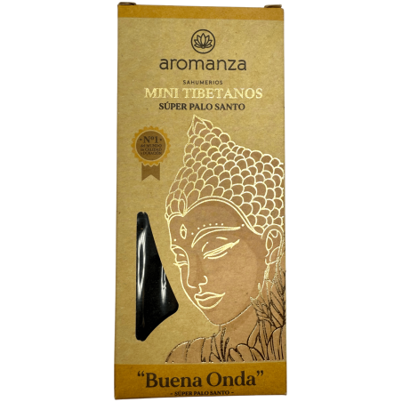 Mini Incenso Tibetano Super Palo Santo Aromanza Argentina - 8 bastoncini di incenso durata 40min - Good Wave