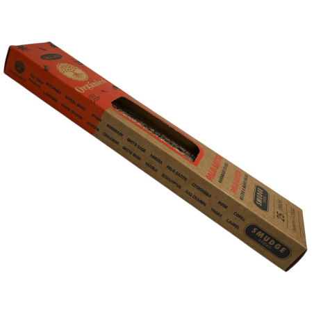Palo Santo Räucherstäbchen – ULLAS – handgefertigt – 25 g – hergestellt in Indien – 100 % natürlich – ULLAS Bio-Räucherstäbchen