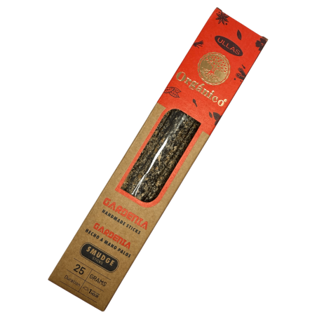 Gardenia Incense - Handmade - 25g - Made in India - 100% Natural - ULLAS Organic Incense