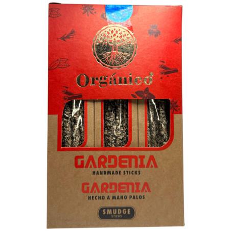 Coffret Encens Gardenia Bio ULLAS - 12 boîtes de 25gr.