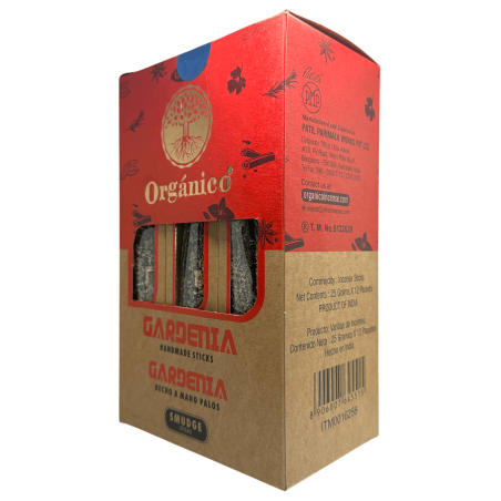 Coffret Encens Gardenia Bio ULLAS - 12 boîtes de 25gr.
