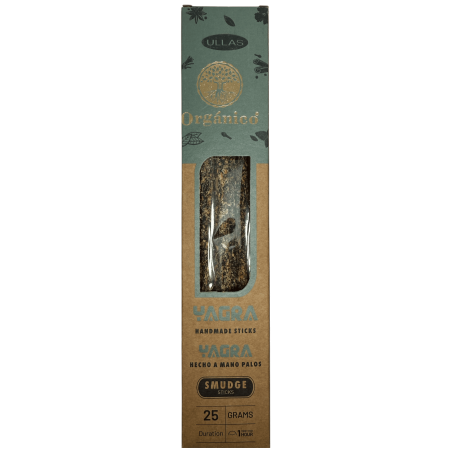 Tămâie Ullas de Yagra - Lucrată manual - 25g - Fabricată în India - 100% naturală - Tămâie organică ULLAS