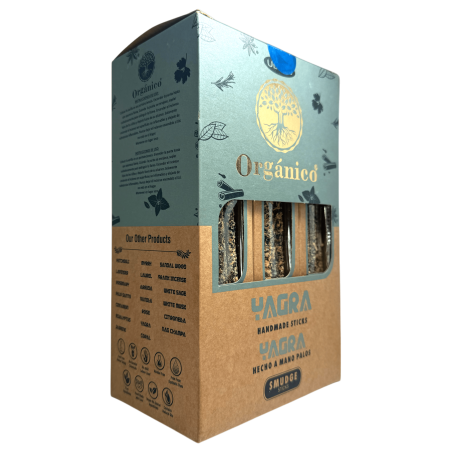 Yagra Organic Incense Box ULLAS - 12 pudełek po 25 g.