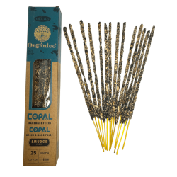 Encens Ulles de Copal - Fet a mà - 25gr - Fet a Índia - 100% Natural - ULLAS Encens Orgànic