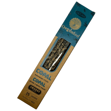 Encens Ullas de Copal - Fait main - 25gr - Fabriqué en Inde - 100% Naturel - Encens ULLAS Bio