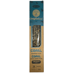 Incenso Ullas Copal - Feito à Mão - 25gr - Fabricado na Índia - 100% Natural - Incenso Orgânico ULLAS