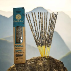 Ullas de Copal Incense - Handmade - 25gr - Made in India - 100% Natural - ULLAS Organic Incense
