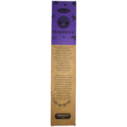 Incenso de Lavanda - Feito à Mão - 25g - Fabricado na Índia - 100% Natural - Incenso Orgânico ULLAS
