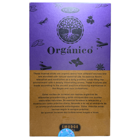 Cutie de tămâie cu lavandă organică ULLAS - 12 cutii a câte 25gr.