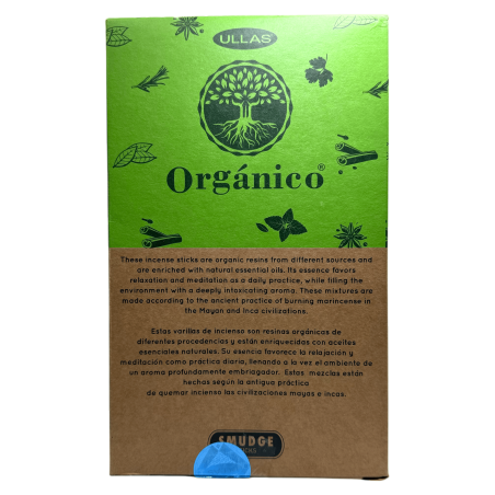 Cutie de tămâie organică cu laur ULLAS - 12 cutii a câte 25gr.