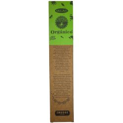 Incenso Ullas Laurel - Feito à mão - 25g - Fabricado na Índia - 100% natural - Incenso orgânico ULLAS
